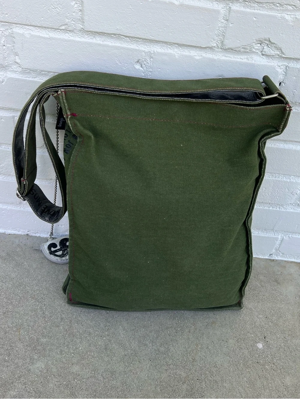 Andy Warhol Roll of Bills Money Canvas Crossbody Tote Bag